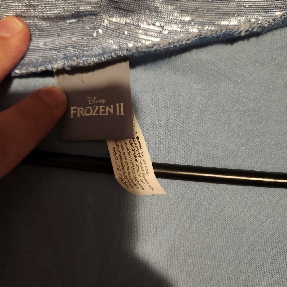 Frozen II Princess Elsa Dress Kids Size 14-16 - Picture 4 of 4